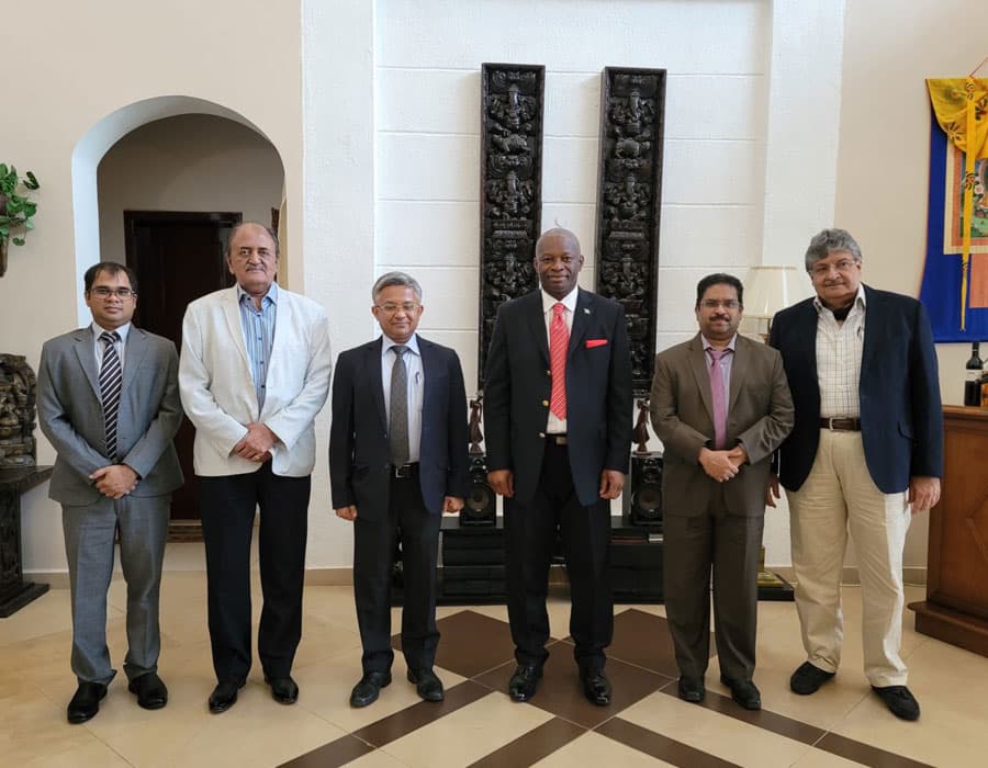 Ambassador with Diplomats