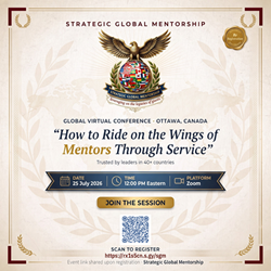 "How to ride on the wings of mentors through service"